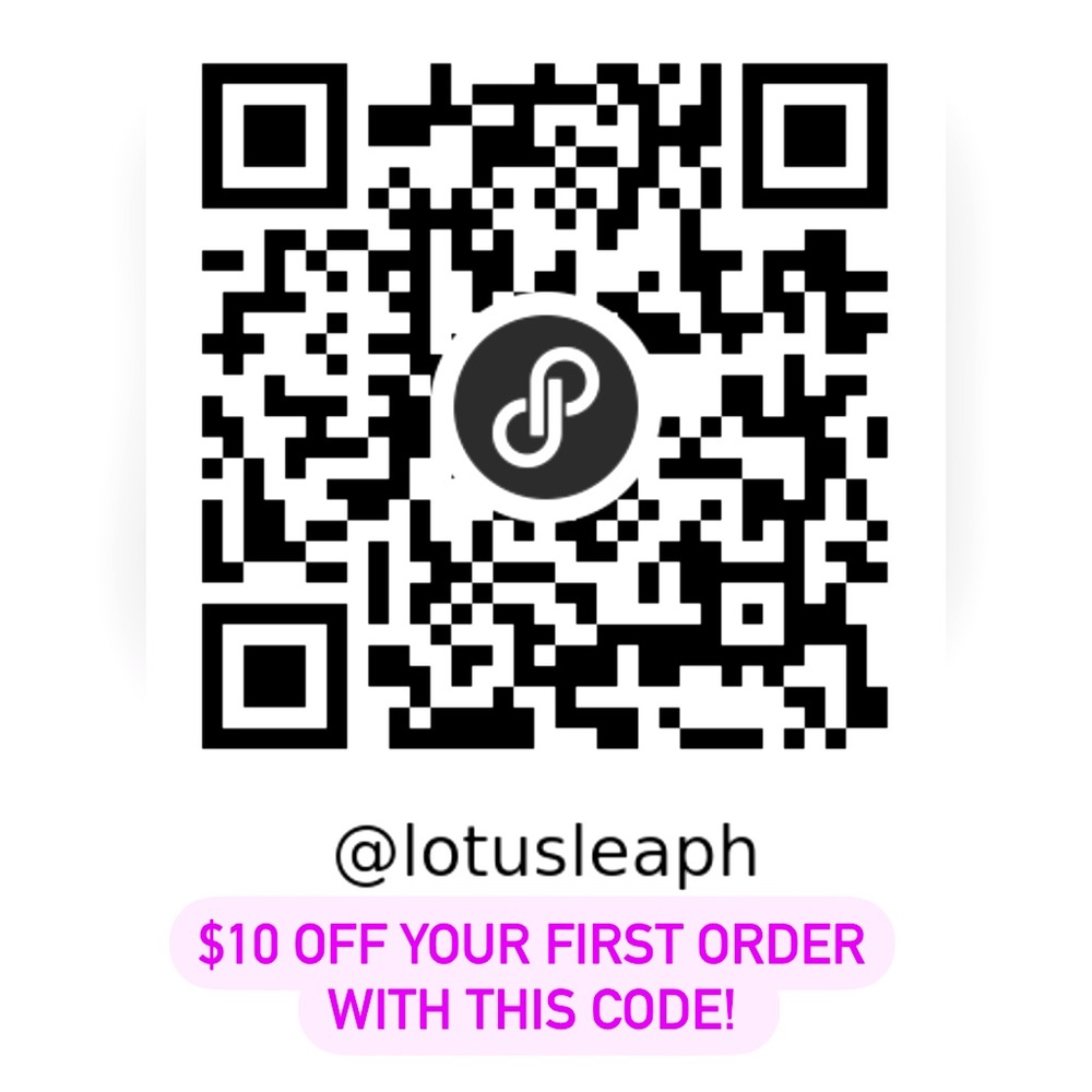 DISCOUNT $10 off first purchase! CODE LOTUSLEAPH AT CHECKOUT ❤️ & share!